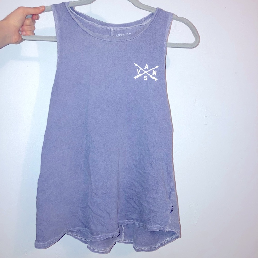 Vans Distressed Look Racerback Tee